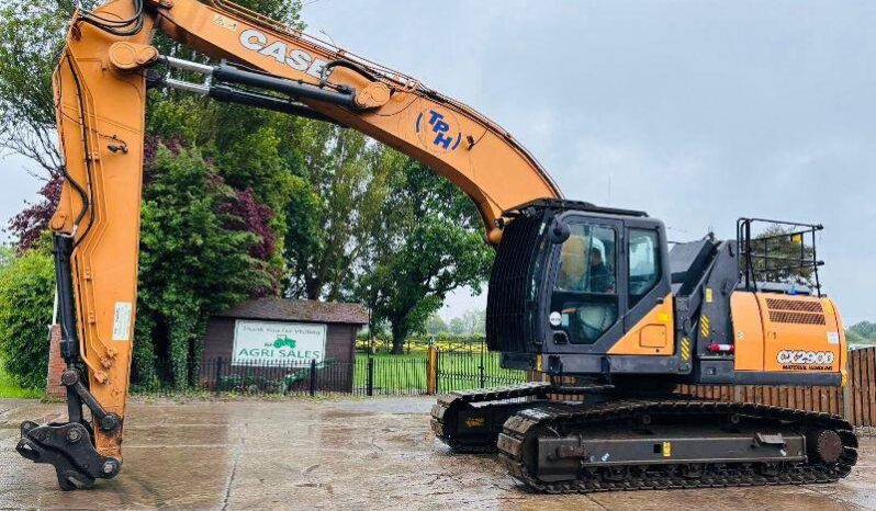 CASE CX290D HIGH RISE CABIN TRACKED EXCAVATOR *YEAR 2017* C/W QUICK HITCH *VIDEO* full