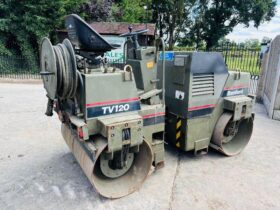 BENFORD TV120 DOUBLE DRUM ROLLER C/W HYDRAULIC POWER PACK & BREAKER full