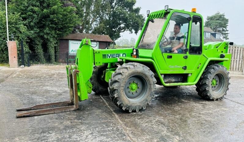 MERLO P60.10 4WD TELEHANDLER *10 METER REACH* C/W PALLET TINES *VIDEO* full