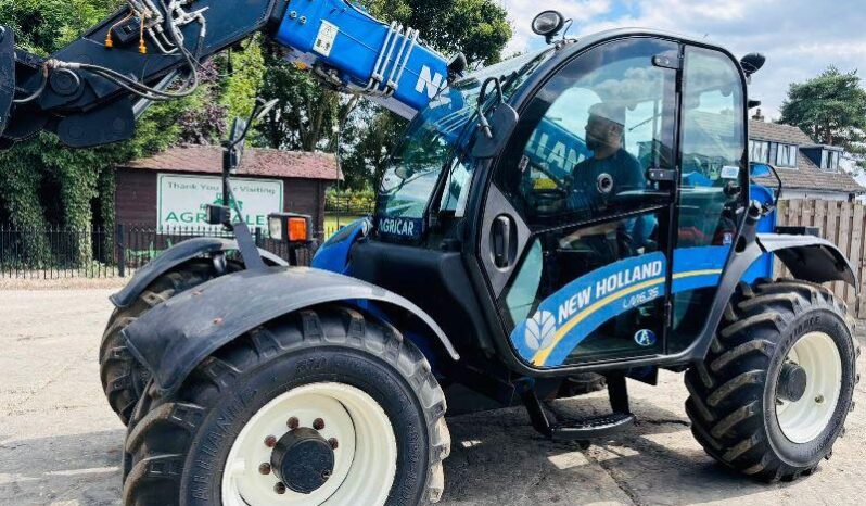 NEW HOLLAND LM6.35 4WD TELEHANDLER *YEAR 2017, 4851* C/W PALLET TINES *VIDEO* full