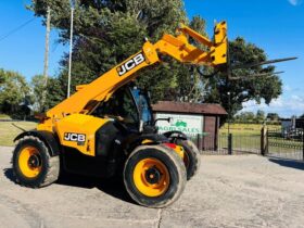 JCB 536-60 AGRI SUPER 4WD TELEHANDLER *YEAR 2018, AG-SPEC* C/W PALLET TINES *VIDEO* full