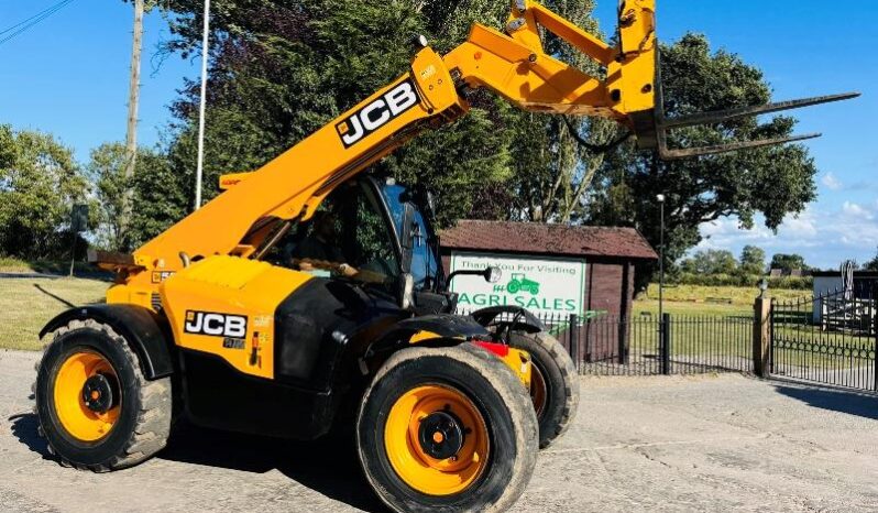 JCB 536-60 AGRI SUPER 4WD TELEHANDLER *YEAR 2018, AG-SPEC* C/W PALLET TINES *VIDEO* full