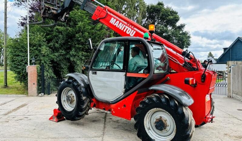 MANITOU MT1030 4WD TELEHANDLER *10 METER REACH* C/W PALLET TINES *VIDEO* full