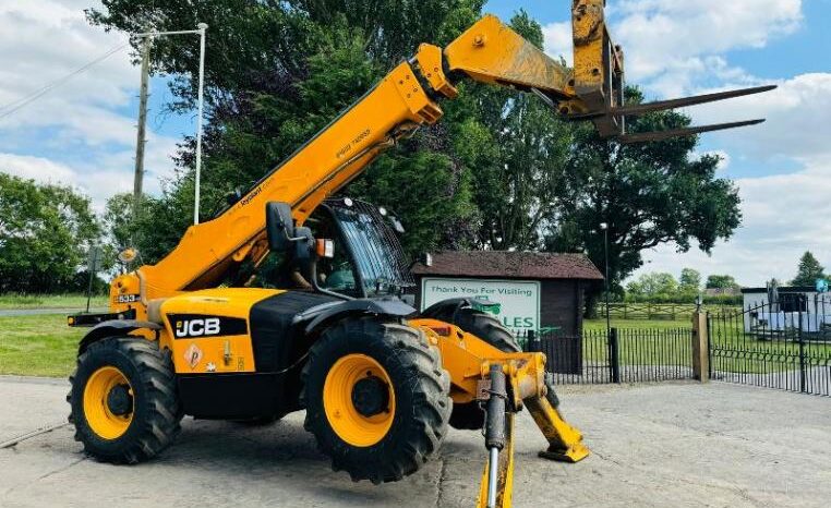 JCB 533-105 4WD TELEHANDLER *10.5 METER REACH* C/W PALLET TINES *VIDEO*