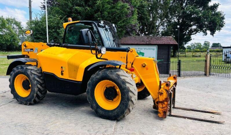 JCB 535-95 4WD TELEHANDLER *YEAR 2020, ONLY1673 HOURS* C/W PALLET TINES *VIDEO* full