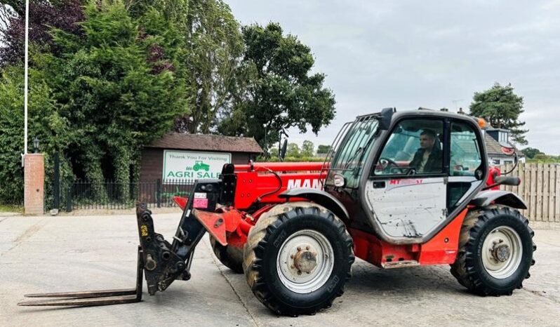 MANITOU MT1030 4WD TELEHANDLER *10METER, YEAR 2012* C/W PALLET TINES *VIDEO* full