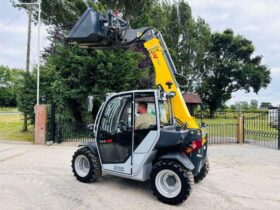 WACKER NEUSON TH412 4WD TELEHANDLER *ONLY 18 HOURS* C/W TINES & BUCKET *VIDEO* full