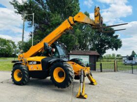 JCB 533-105 4WD TELEHANDLER *10.5 METER REACH* C/W PALLET TINES *VIDEO* full