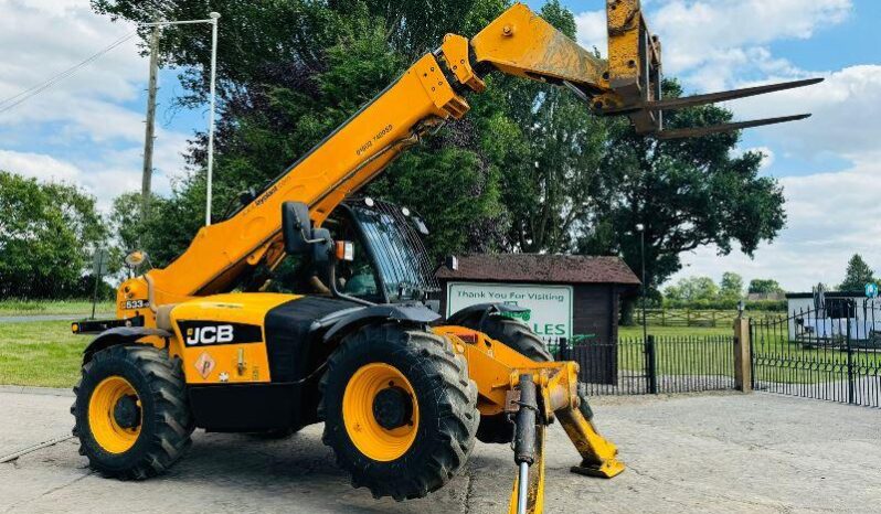 JCB 533-105 4WD TELEHANDLER *10.5 METER REACH* C/W PALLET TINES *VIDEO* full