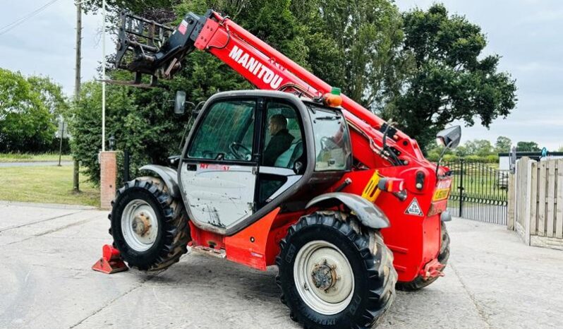 MANITOU MT1030 4WD TELEHANDLER *10METER, YEAR 2012* C/W PALLET TINES *VIDEO* full