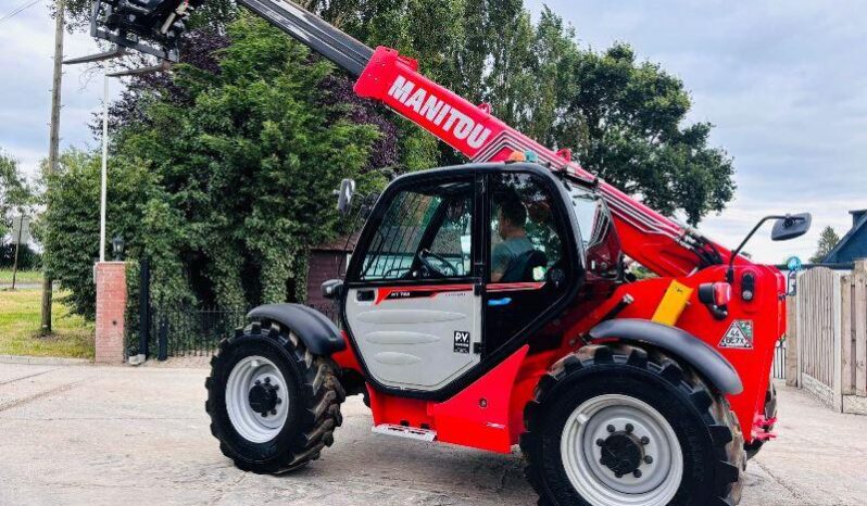 MANITOU MT733 4WD TELEHANDLER *YEAR 2022, ONLY 2254 HOURS* C/W TINES *VIDEO* full