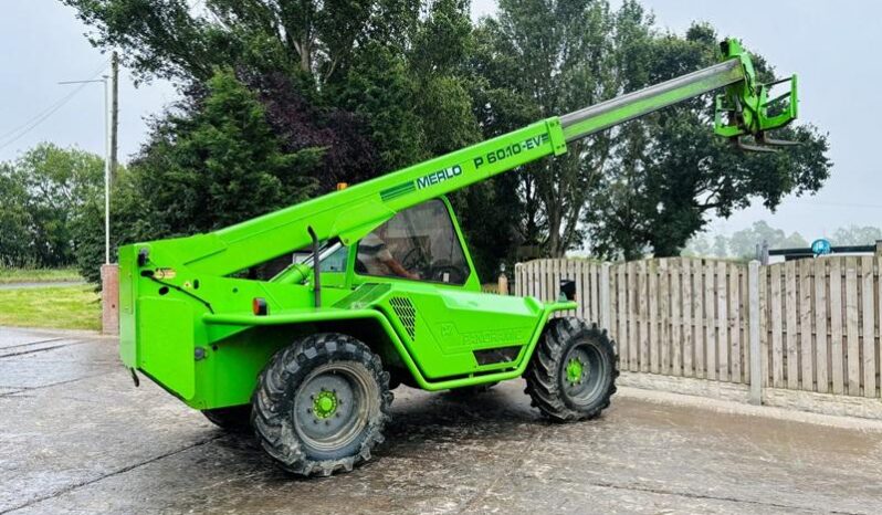 MERLO P60.10 4WD TELEHANDLER *10 METER REACH* C/W PALLET TINES *VIDEO* full