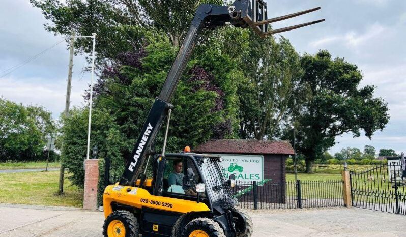 JCB 516-40 4WD TELEHANDLER *YEAR 2018, 3066 HOURS* C/W PALLET TINES *VIDEO* full