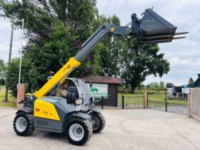 WACKER NEUSON TH412 4WD TELEHANDLER *ONLY 18 HOURS* C/W TINES & BUCKET *VIDEO* full