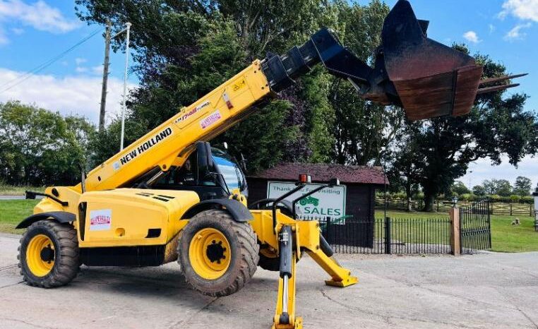 NEW HOLLAND NH17M 4WD TELEHANDLER *5400 HOURS* C/W BUCKET & TINES *VIDEO*