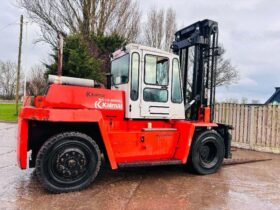 KALMAR DC12-600XL 12 TON FORKLIFT C/W TINE POSITIONER & SIDE SHIFT *VIDEO* full