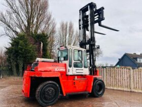 KALMAR DC12-600XL 12 TON FORKLIFT C/W TINE POSITIONER & SIDE SHIFT *VIDEO* full