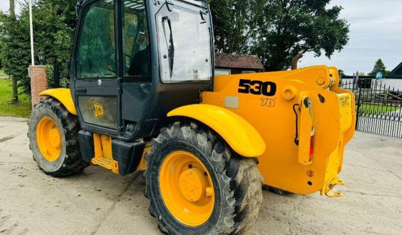 JCB 530-70 FARM SPECIAL TURBO 4WD TELEHANDLER *INTERMITTEN DRIVE FAULT* full