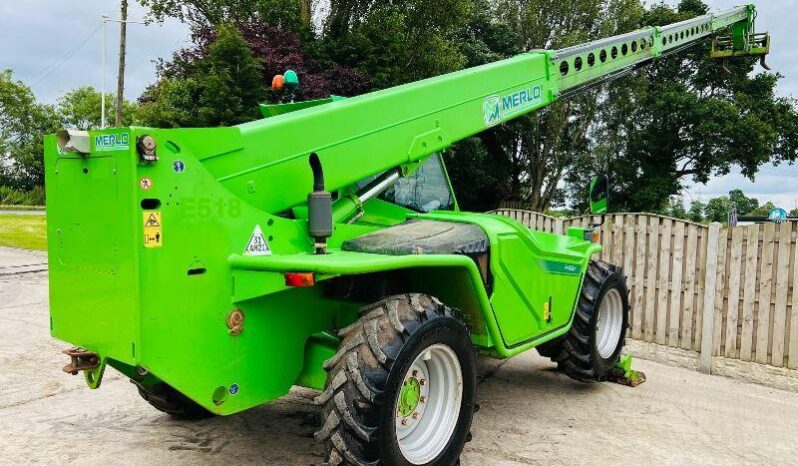 MERLO P40.17 4WD TELEHANDLER * YEAR 2015 , 17 METER* C/W PALLET TINES *VIDEO* full