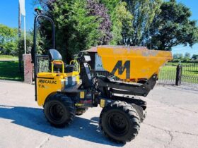 MECALAC TA1 1 TON HIGH TIP DUMPER YEAR 2018 C/W ROLE BAR *VIDEO* full