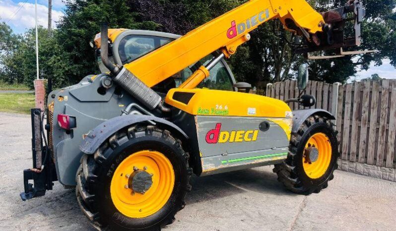 DIECI 26.6 AGRI FARMER 4WD TELEHANDLER *YEAR 2011, AG-SPEC, 5563 HOURS* VIDEO * full