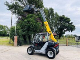 WACKER NEUSON TH412 4WD TELEHANDLER *ONLY 18 HOURS* C/W TINES & BUCKET *VIDEO* full