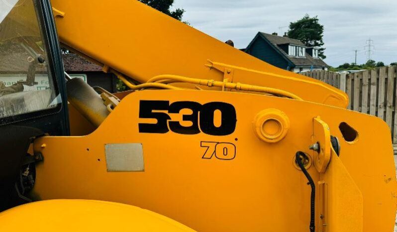 JCB 530-70 FARM SPECIAL TURBO 4WD TELEHANDLER *INTERMITTEN DRIVE FAULT* full