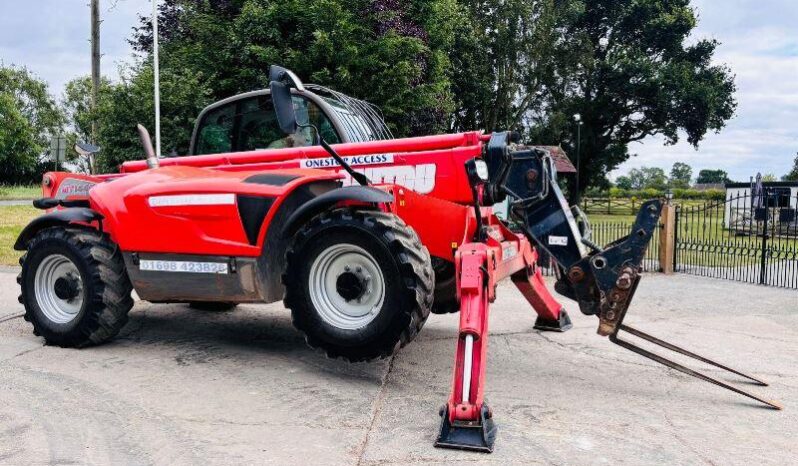 MANITOU MT1440 4WD TELEHANDLER *YEAR 2013, 14 METER REACH *VIDEO* full