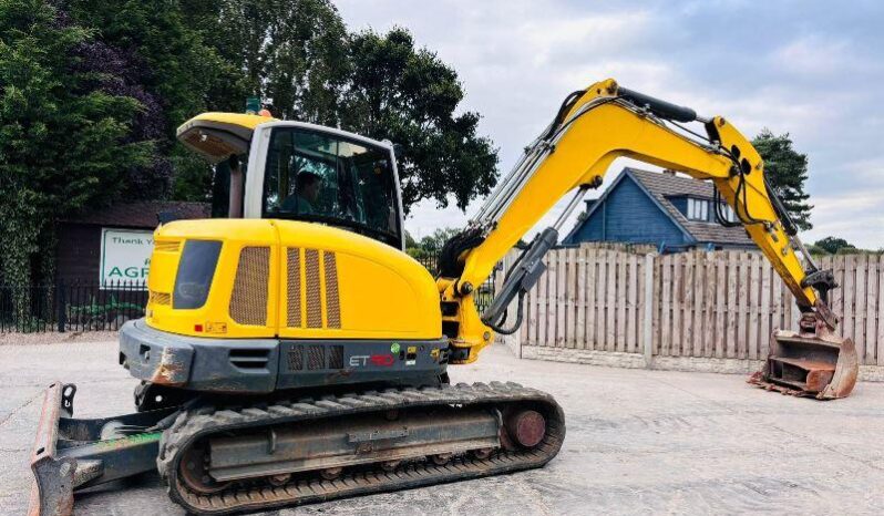 WACKER NEUSON ET90 EXCAVATOR *YEAR 2018, ONLY 3224 HOURS* C/W QUICK HITCH *VIDEO* full