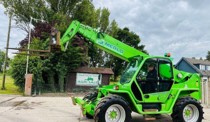 MERLO P40.17 4WD TELEHANDLER * YEAR 2015 , 17 METER* C/W PALLET TINES *VIDEO* full