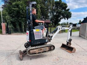 BOBCAT E10 TRACKED EXCAVATOR *YEAR 2018, 3409 HOURS* C/W EXPANDING TRACKS *VIDEO* full