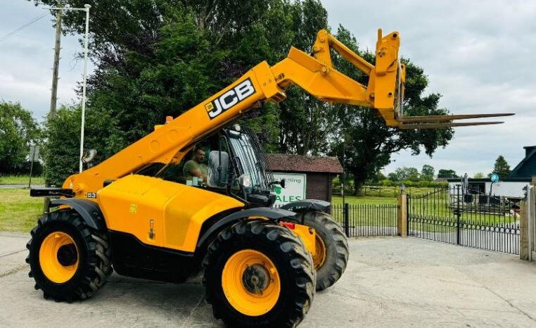 JCB 531-70 4WD TELEHANDLER * YEAR 2020, 3494 HOURS* C/W PALLET TINES *VIDEO*