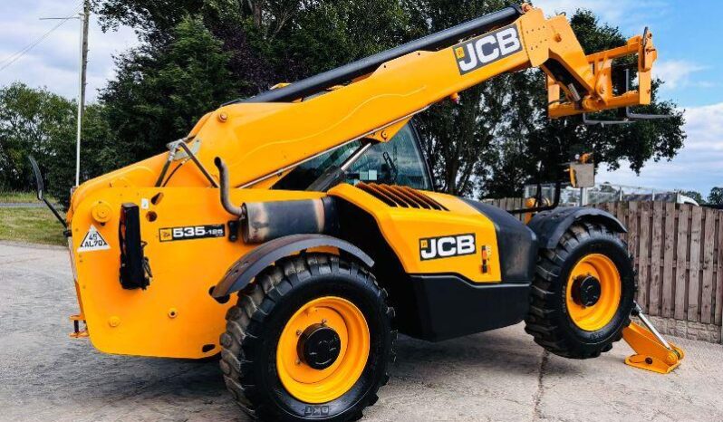 JCB 535-125 4WD TELEHANDLER *YEAR 2015, 12.5 METER REACH* C/W TINES *TINES* full