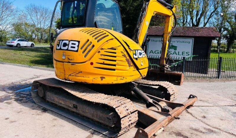 JCB 8080 TRACKED EXCAVATOR *ZERO SWING, YEAR 2014* C/W QUICK HITCH *VIDEO* full