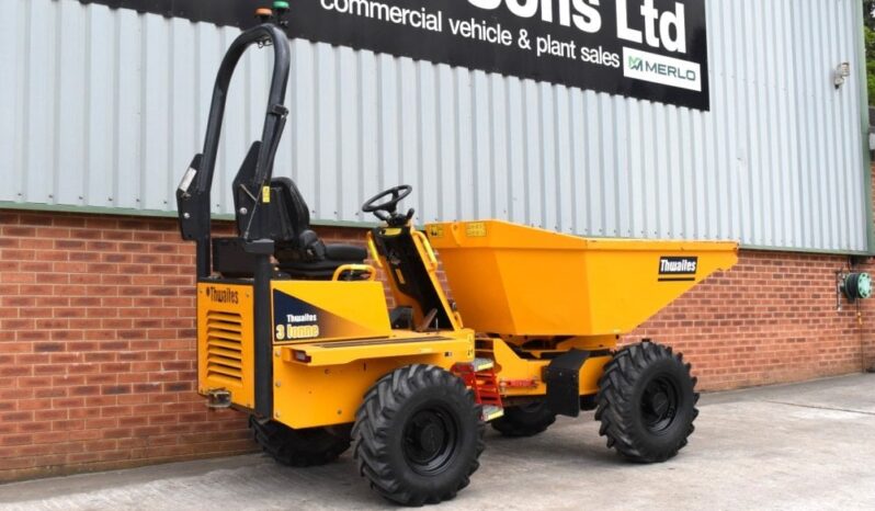 2022 3 Tonne, Swivel Skip Dumper. full