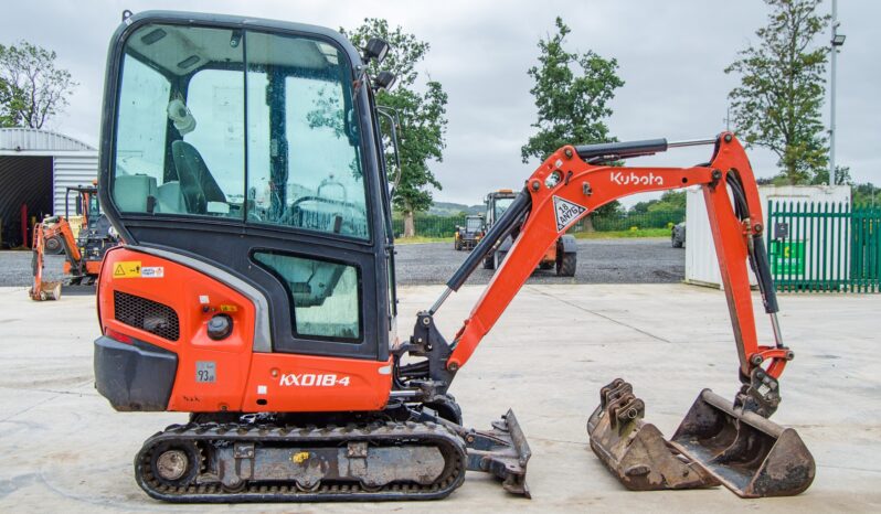 Kubota KX018-4 1.8 tonne rubber tracked For Auction on: 2024-09-19 For Auction on 2024-09-19 full