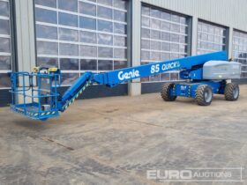 2017 Genie S85 Manlifts For Auction: Leeds 11th,12th,13th & 14th September 2024 @8:00am