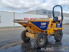 2018 Thwaites 3 Ton Site Dumpers For Auction: Leeds 11th,12th,13th & 14th September 2024 @8:00am