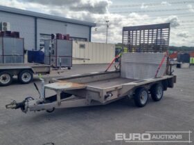 2011 Ifor Williams 3.5 Ton Twin Axle Plant Trailer, Ramp Plant Trailers For Auction: Leeds 11th,12th,13th & 14th September 2024 @8:00am