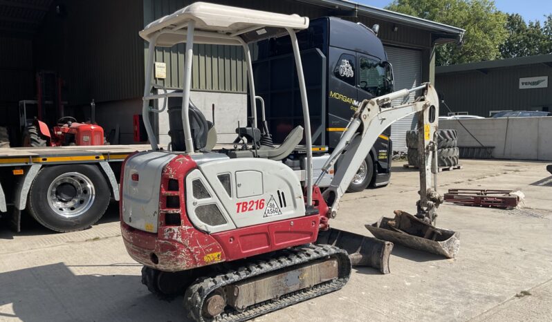 TAKEUCHI TB216 full