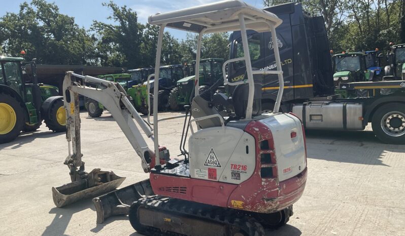 TAKEUCHI TB216 full