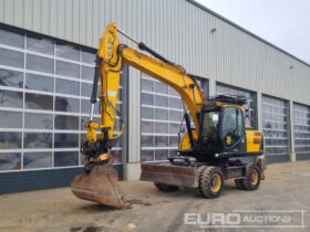 2019 JCB JS160W Wheeled Excavators For Auction: Leeds 11th,12th,13th & 14th September 2024 @8:00am