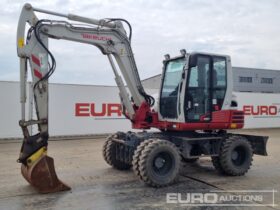 2016 Takeuchi TB295W Wheeled Excavators For Auction: Leeds 11th,12th,13th & 14th September 2024 @8:00am