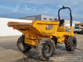 2018 Thwaites 6 Ton Site Dumpers For Auction: Leeds 11th,12th,13th & 14th September 2024 @8:00am