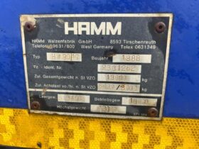 1988 Hamm HW90/10 Roller  £7995 full