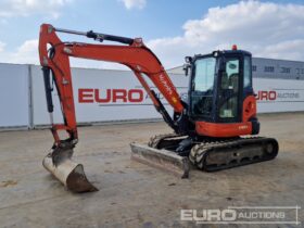 2016 Kubota U55-4 Mini Excavators For Auction: Leeds 11th,12th,13th & 14th September 2024 @8:00am