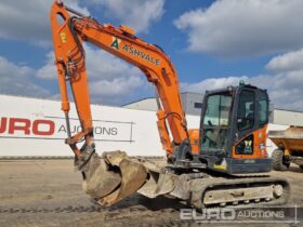 2019 Doosan DX85R-3 6 Ton+ Excavators For Auction: Leeds 11th,12th,13th & 14th September 2024 @8:00am