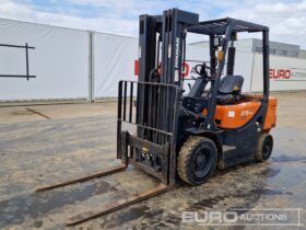 2018 Doosan D25GP Forklifts For Auction: Leeds 11th,12th,13th & 14th September 2024 @8:00am