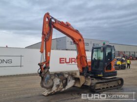 2019 Doosan DX85R-3 6 Ton+ Excavators For Auction: Leeds 11th,12th,13th & 14th September 2024 @8:00am