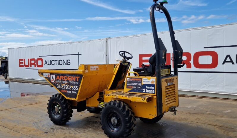 2018 Thwaites 3 Ton Site Dumpers For Auction: Dromore – 11th & 12th October 2024 @ 9:00am For Auction on 2024-10-11 full